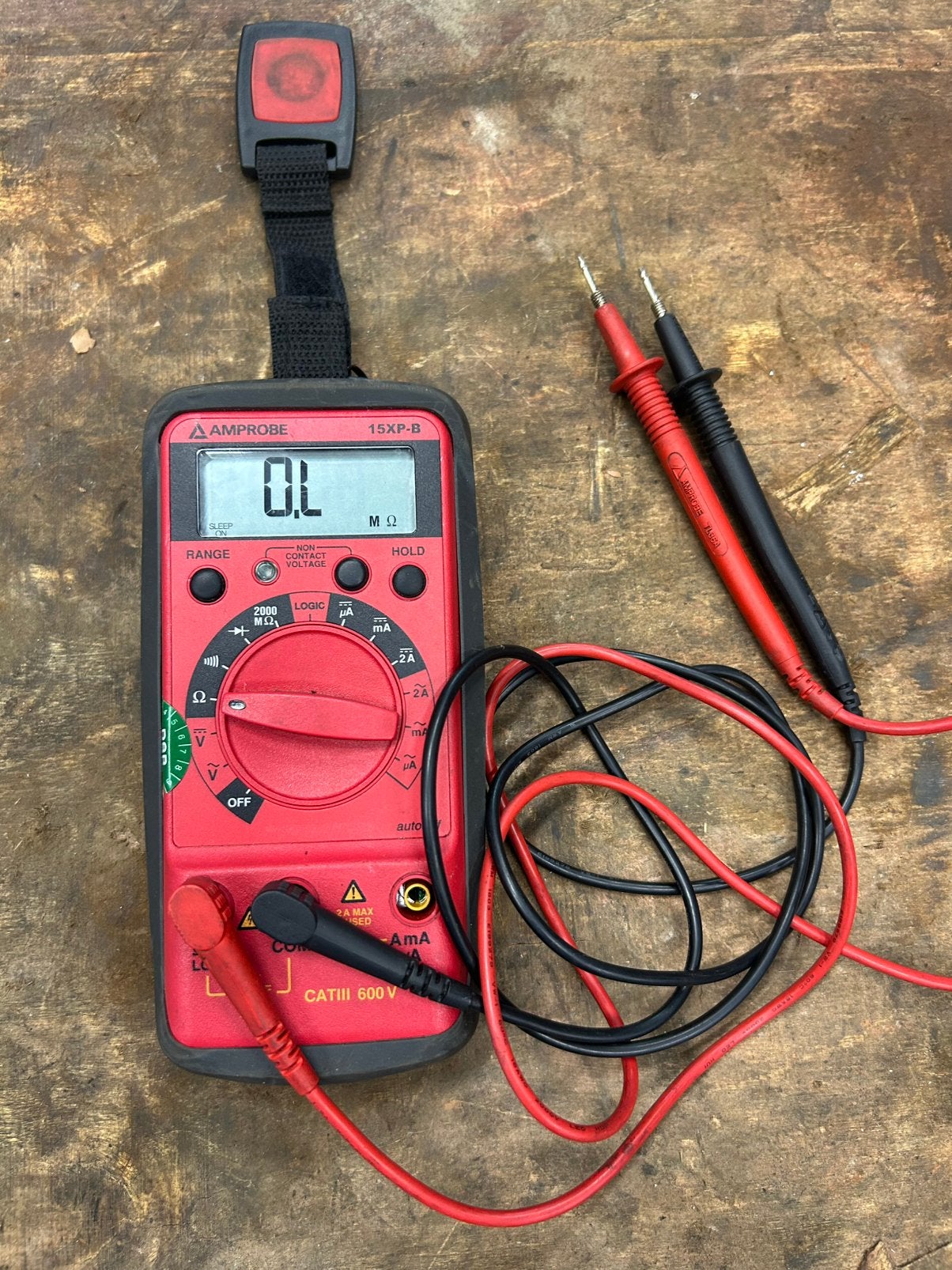 Amprobe 15XP-B multimeter, Ophalen of Verzenden, Zo goed als nieuw, Multimeter