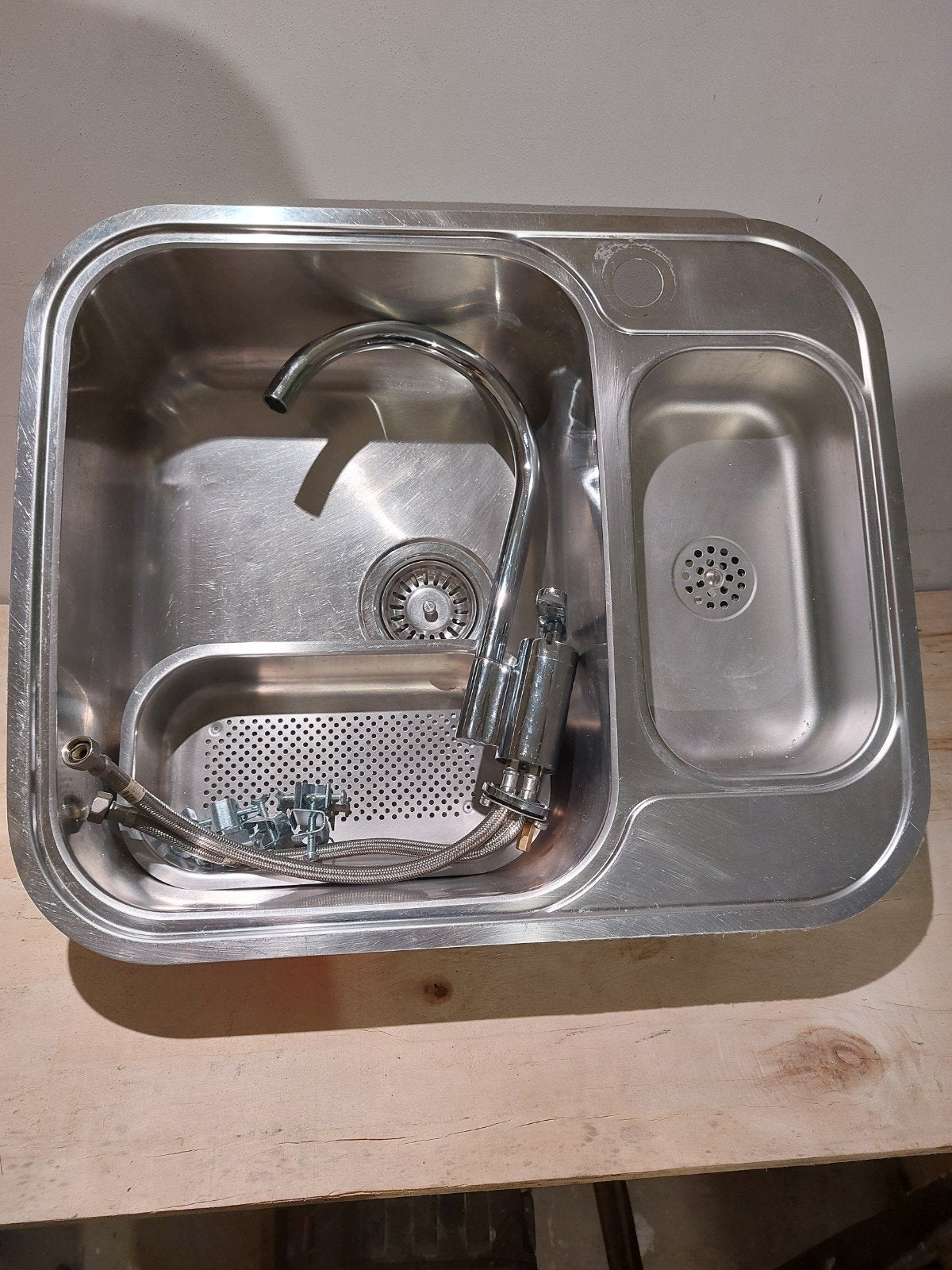 keuken kraan + spoelbak te koop, Ophalen of Verzenden, 25 tot 50 cm, 50 tot 100 cm, Minder dan 100 cm