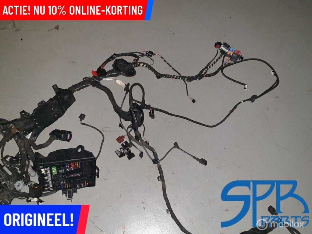 GOLF 7 LINKS Kabelboom ZEKERINGSKAST MOTOR 1.2 TSI CYVB PRL, Gebruikt, Volkswagen, Ophalen of Verzenden, Volkswagen