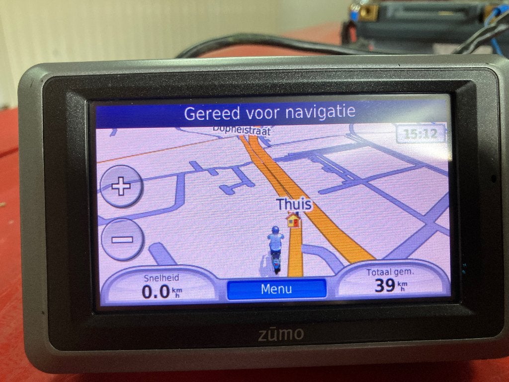 Garmin Zumo motorfiets navigatiesysteem, Motoren, Ophalen of Verzenden, Gebruikt