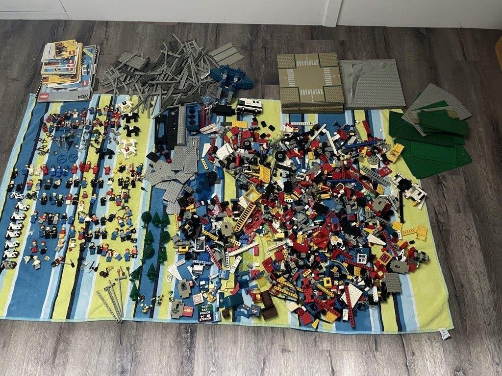 LEGO partij jaren '70 en '80, Kinderen en Baby's, Speelgoed | Duplo en Lego, Gebruikt, Overige thema's, Lego, Ophalen of Verzenden