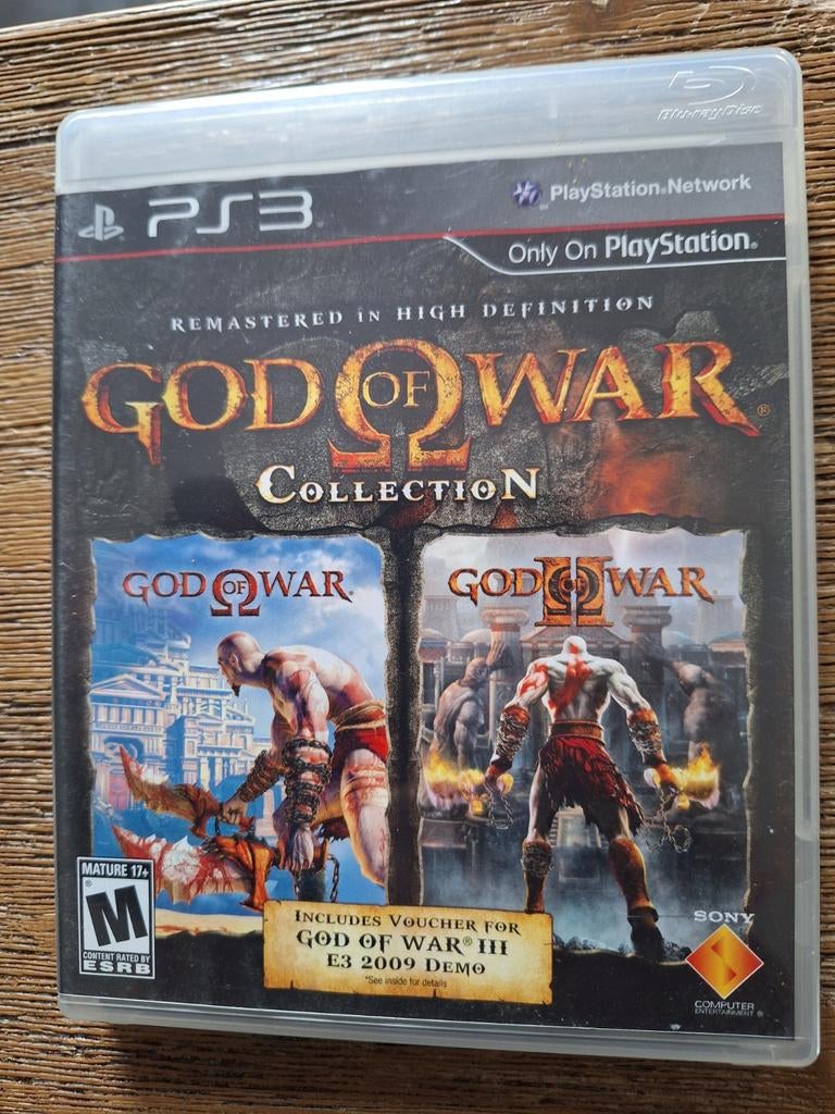 God of War Collection PS3 - Remastered in HD, Spelcomputers en Games, Games | Sony PlayStation 3, Avontuur en Actie, Gebruikt