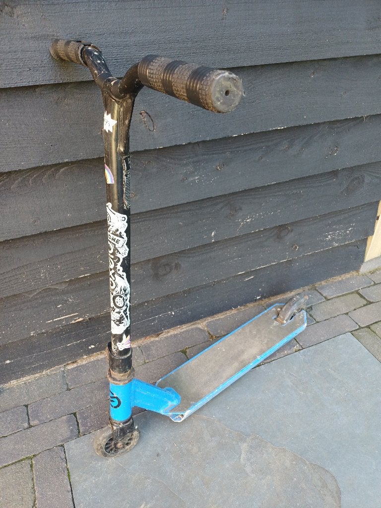 Step   Merk Oxelo  Kleur: Blauw, Ophalen, Gebruikt, Overige typen