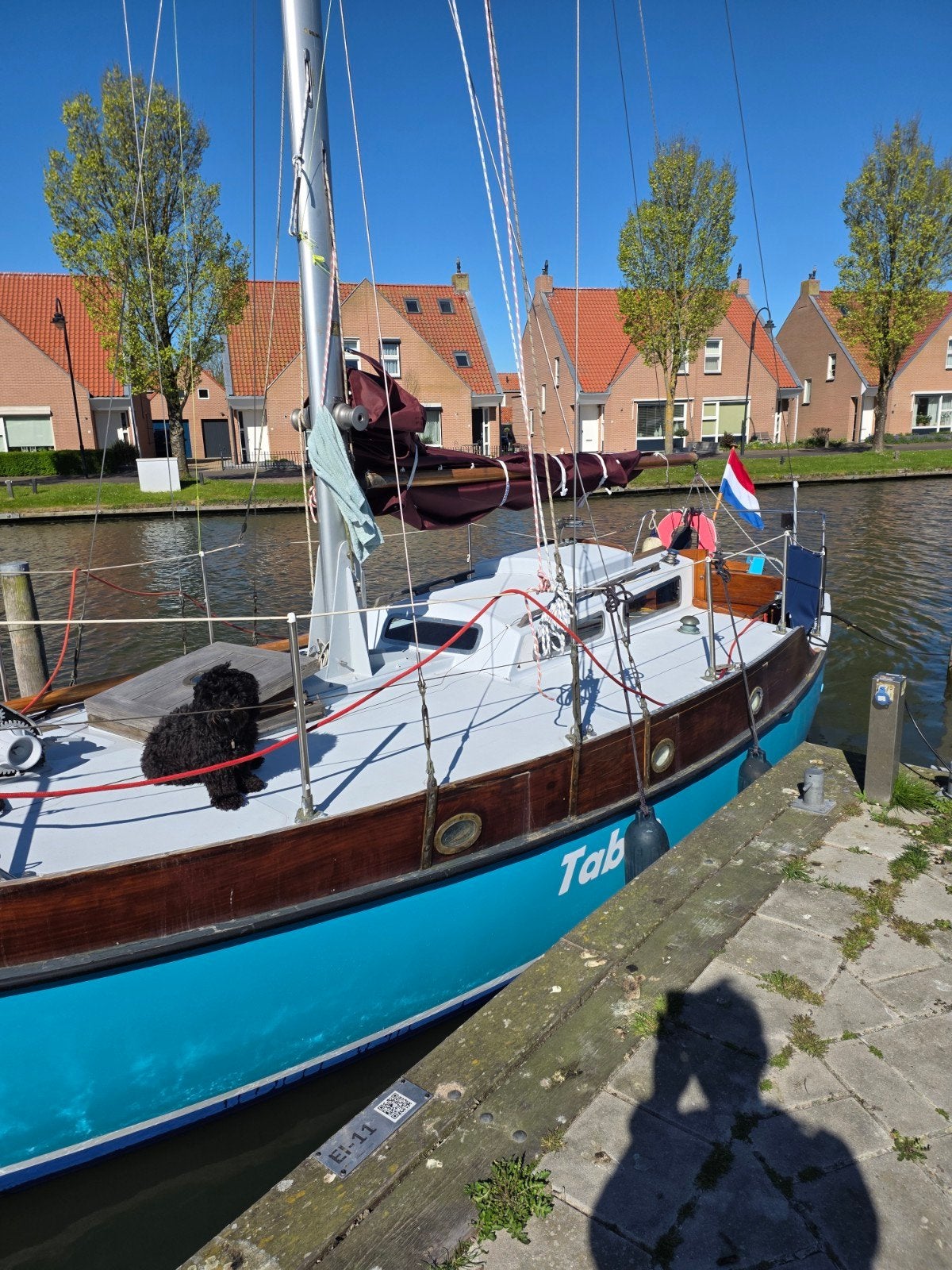 rossiter pintail 27 zeilboot, Watersport en Boten, Kajuitzeilboten en Zeiljachten, Ophalen, Overige merken, Gebruikt, Binnenboordmotor