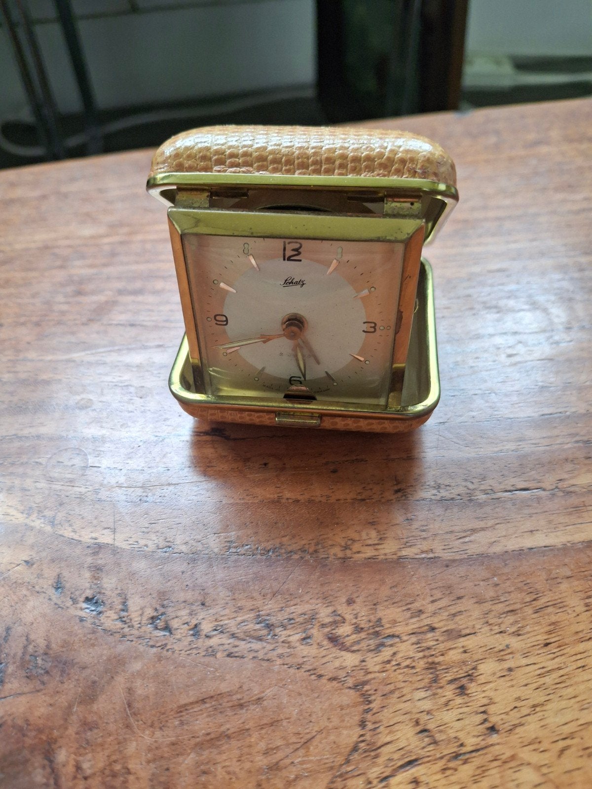 Vintage reiswekker 'Klokje' - Compact en charmant, Antiek en Kunst, Ophalen
