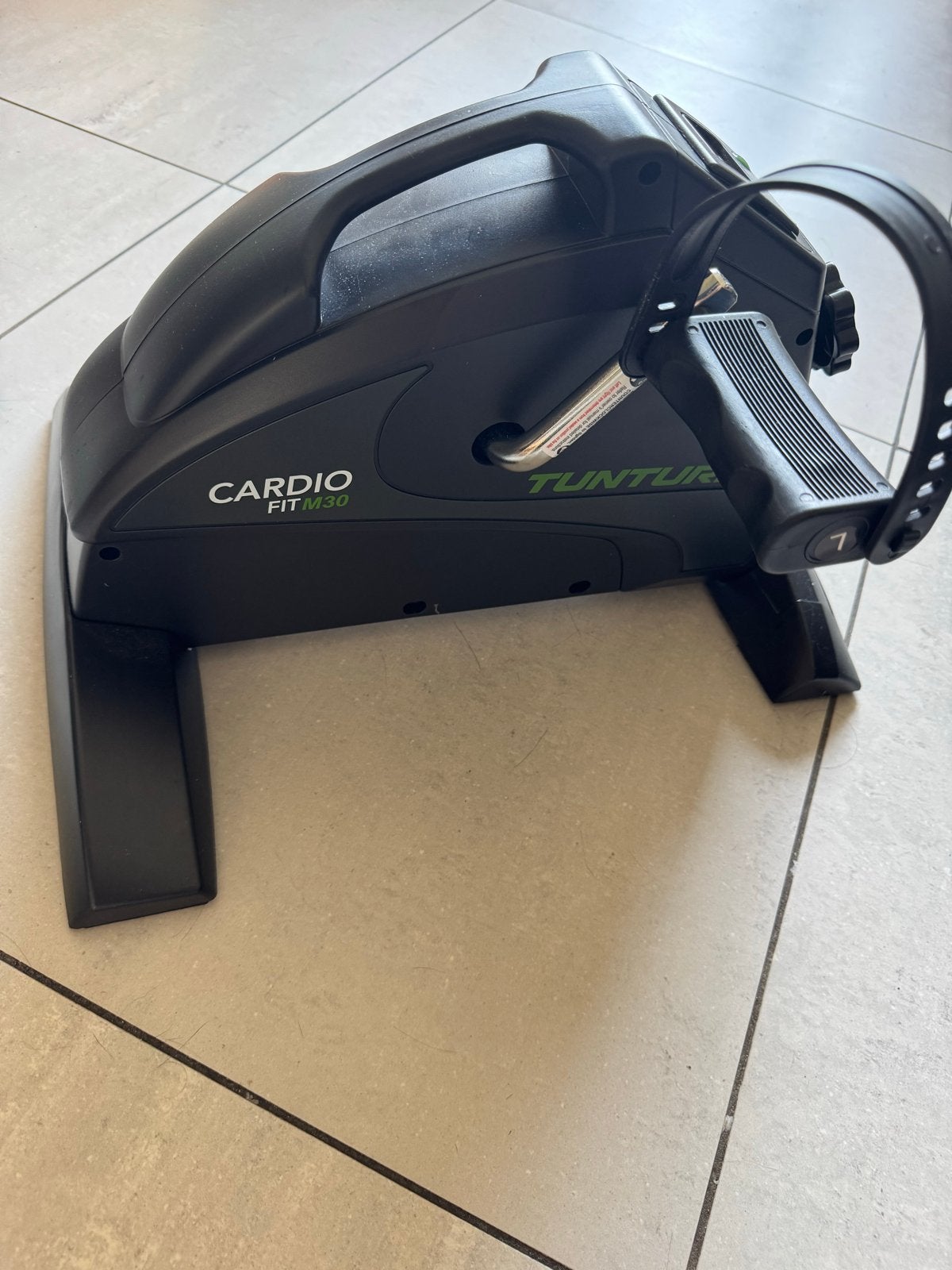 Tunturi Cardio Fit M30 Mini Bike Hometrainer, Ophalen, Kunststof, Gebruikt, Armen