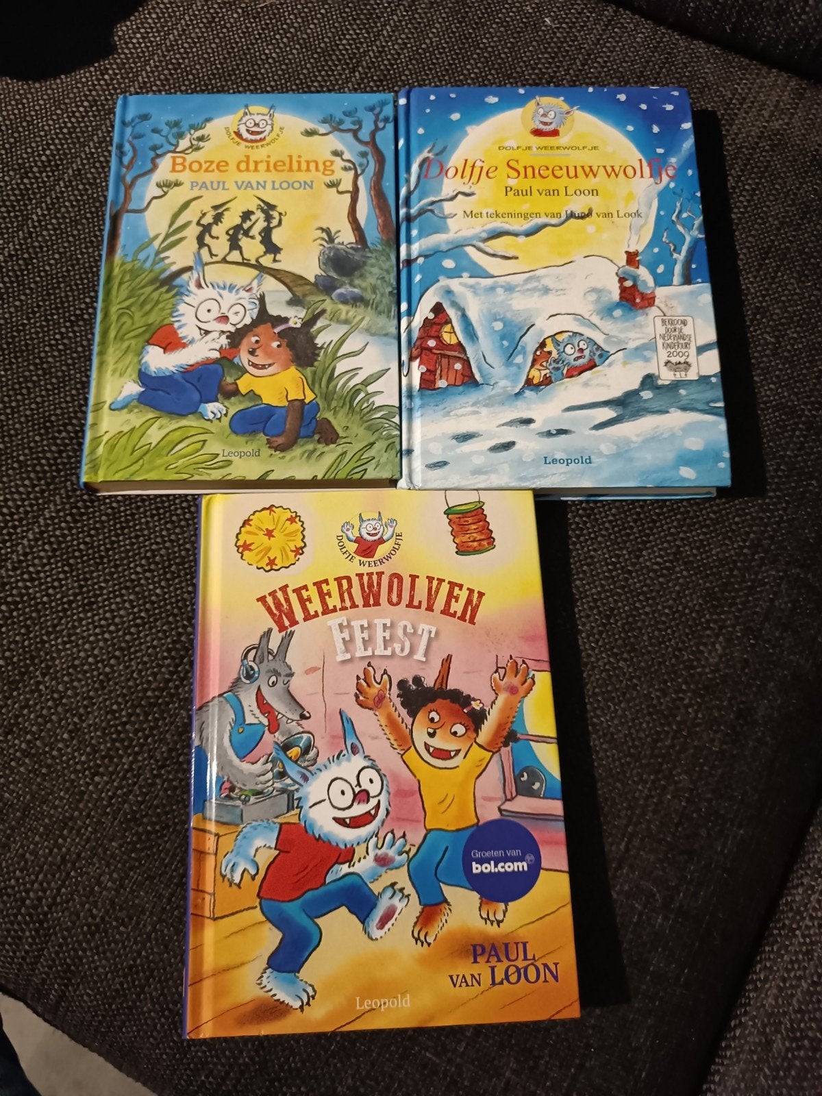 Dolfje Weerwolfje boeken - Paul van Loon (3 stuks), Boeken, Ophalen of Verzenden, Zo goed als nieuw, Paul van Loon, Fictie algemeen