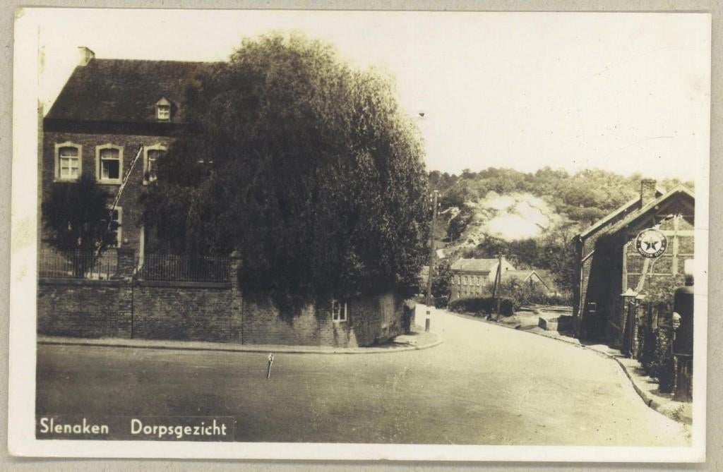 Slenaken - Dorpsgezicht, Verzenden, 1940 tot 1960, Gelopen, Limburg