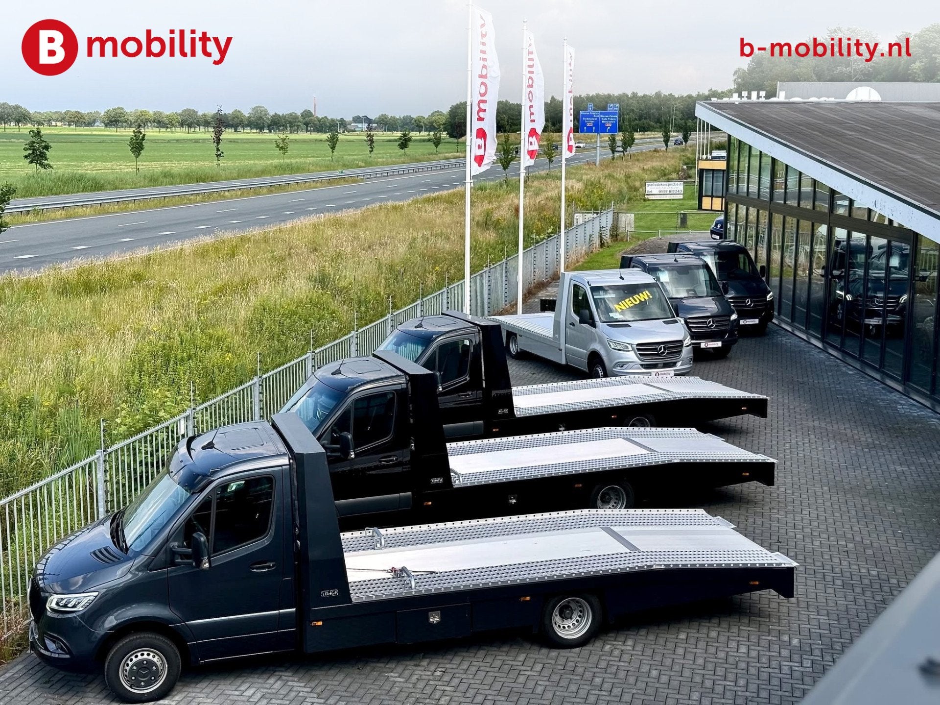 Tijhof TA30-ANN Autotransporter / Autoambulance | KLEUR NAAR, Overige merken, Gebruikt, Overige brandstoffen, Bedrijf
