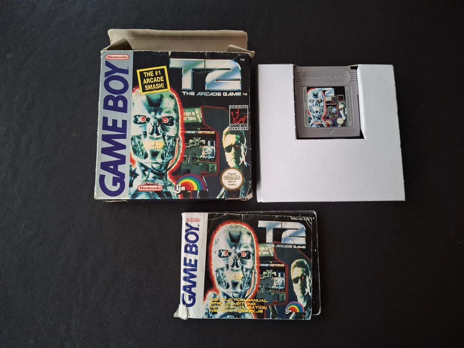 T2 the arcade game - Gameboy classic - CIB, Spelcomputers en Games, Avontuur en Actie, Verzenden, 1 speler, Zo goed als nieuw