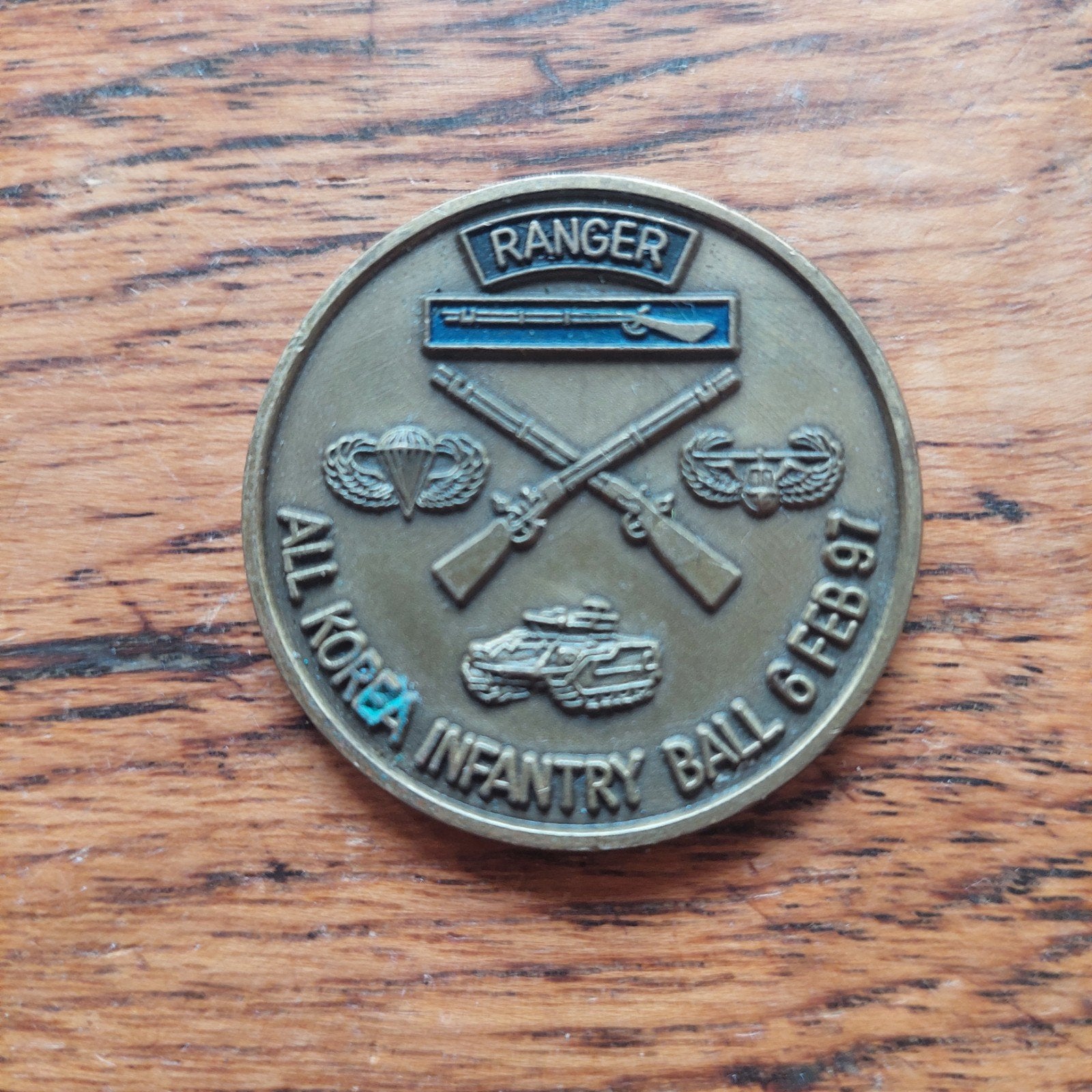 challenge coin us army, Verzamelen, Ophalen, Landmacht, Amerika, Embleem of Badge