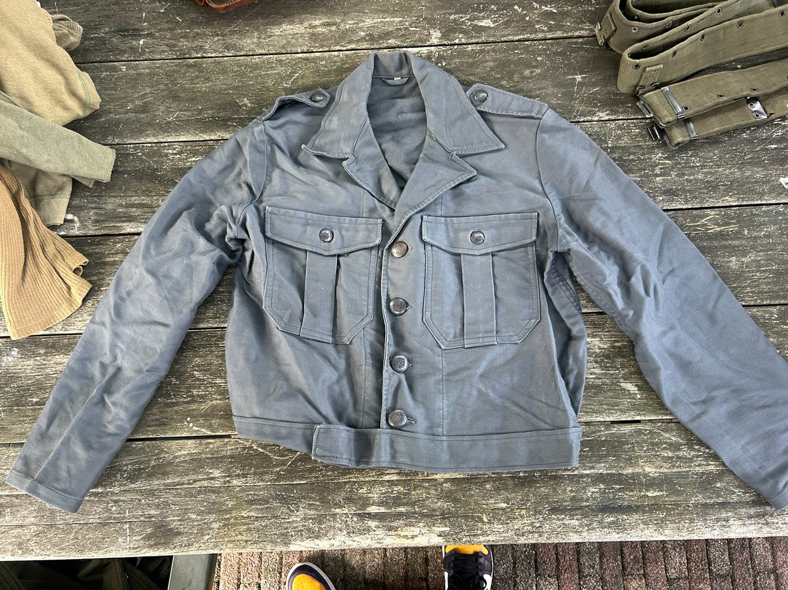 Jas BB Bescherming bevolking maat 48, Verzamelen, Ophalen of Verzenden, Overige soorten, Nederland, Kleding of Schoenen
