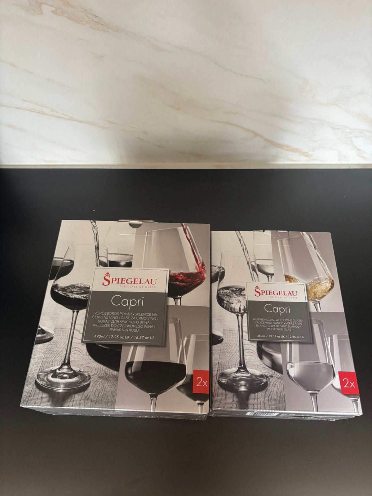 Spiegelau Capri wijnglazen – 14 stuks – ongebruikt, Ophalen of Verzenden, Zo goed als nieuw, Rvs of Chroom