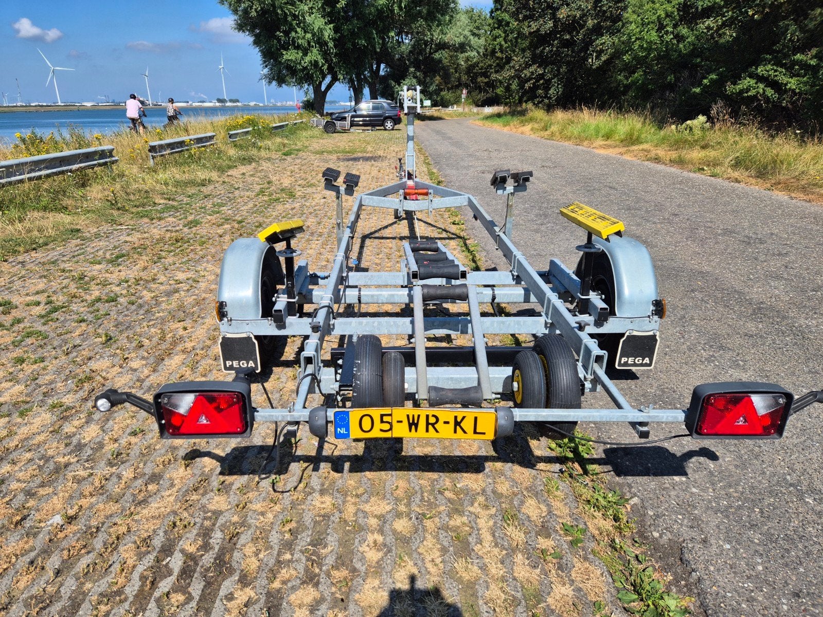 Pega Boottrailer ZB1800/600 - Perfect voor uw boot!, Watersport en Boten, Boottrailers, Zo goed als nieuw, Minder dan 6 meter