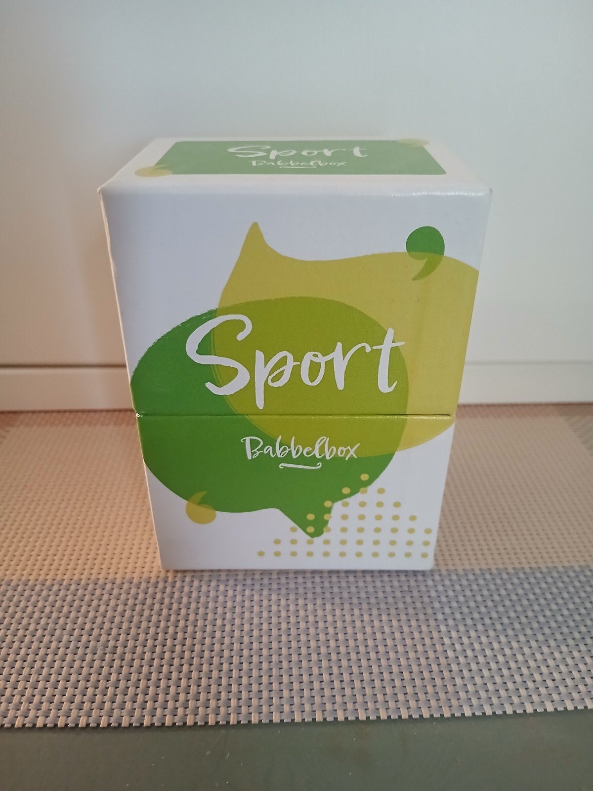 Sport babbelbox, Hobby en Vrije tijd, Ophalen of Verzenden
