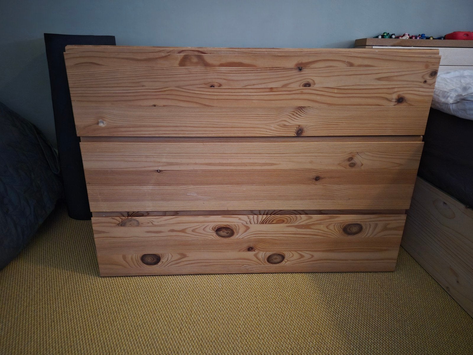 IKEA ladekast van hout met 3 lades. Malm, Ophalen, Gebruikt, 50 tot 100 cm, 3 of 4 laden