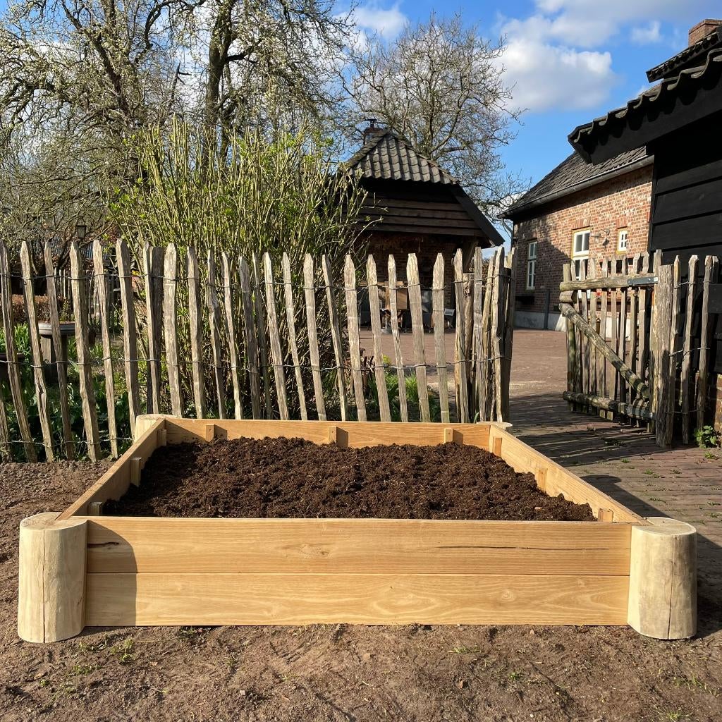 Moestuinbak van Robinia hout – Duurzaam & onderhoudsarm, Minder dan 30 cm, Nieuw, Ophalen of Verzenden, 60 tot 100 cm