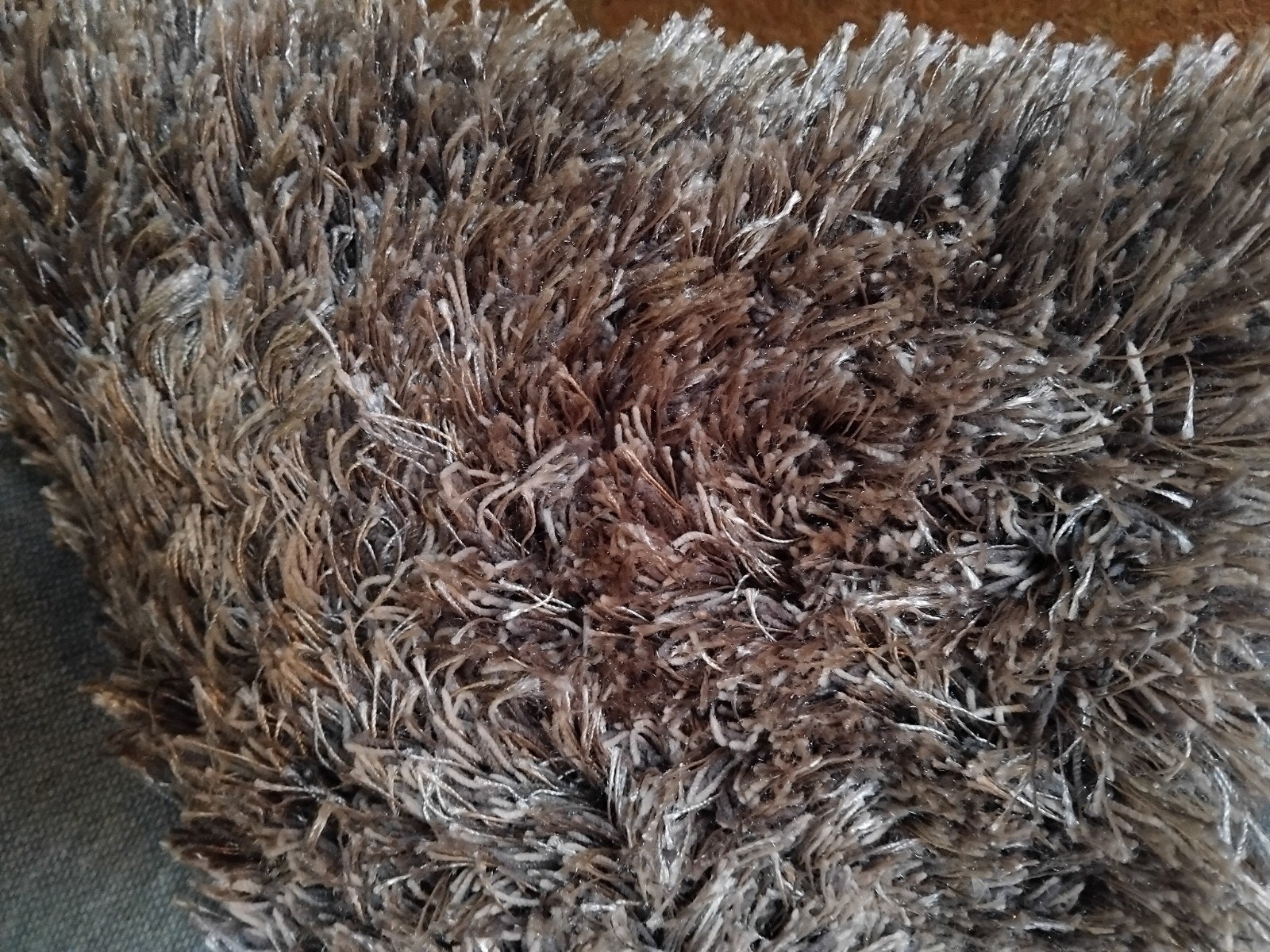 Vloerkleed, taupe kleurig, hoogpolig, Ophalen, Rechthoekig, 200 cm of meer, 150 tot 200 cm