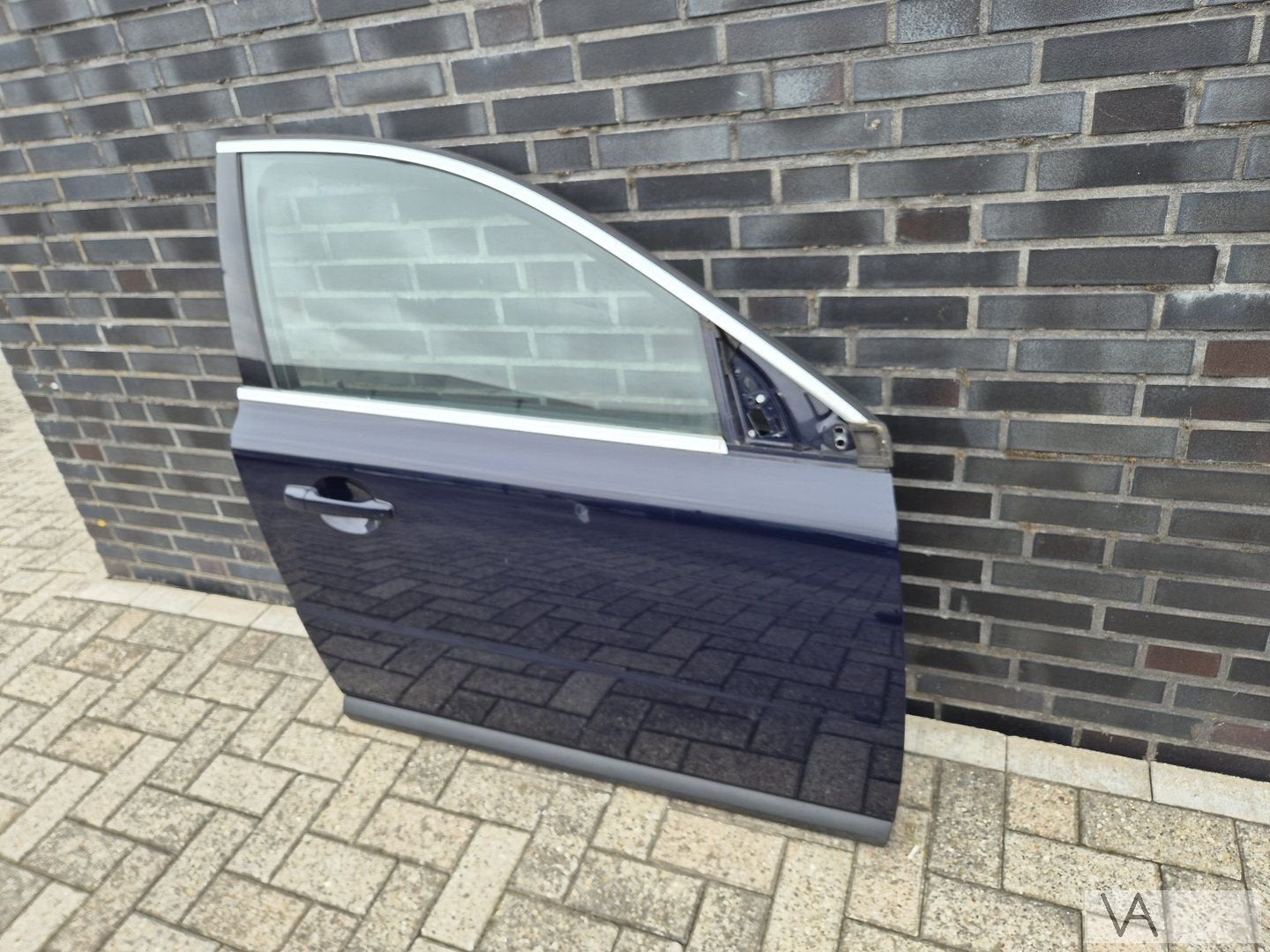 Deur portier rechtsvoor Volvo V70 / S80 vanaf 2007 blauw 613, Auto-onderdelen, Gebruikt, -, Deur, -
