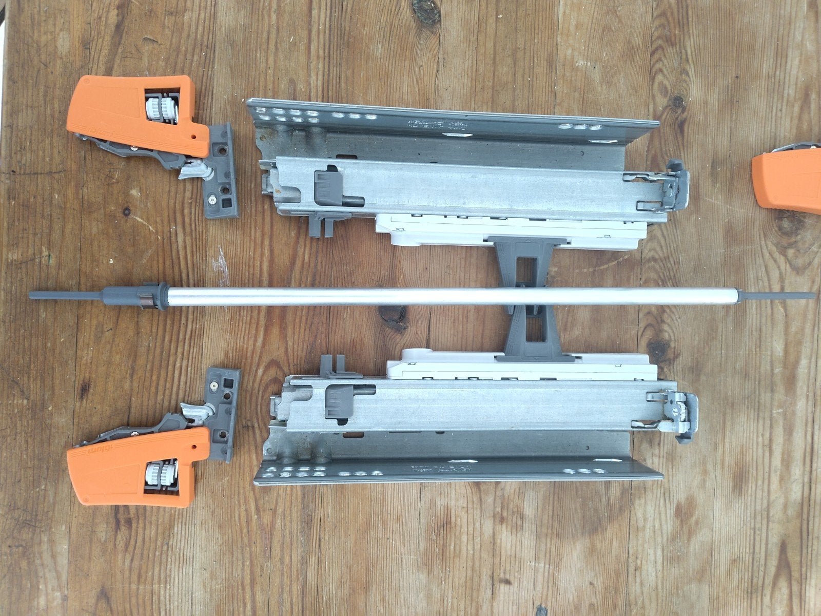 Blum ladegeleiders voor ladekast - Diverse maten beschikbaar, Huis en Inrichting, Kasten | Ladekasten, Minder dan 50 cm, Gebruikt