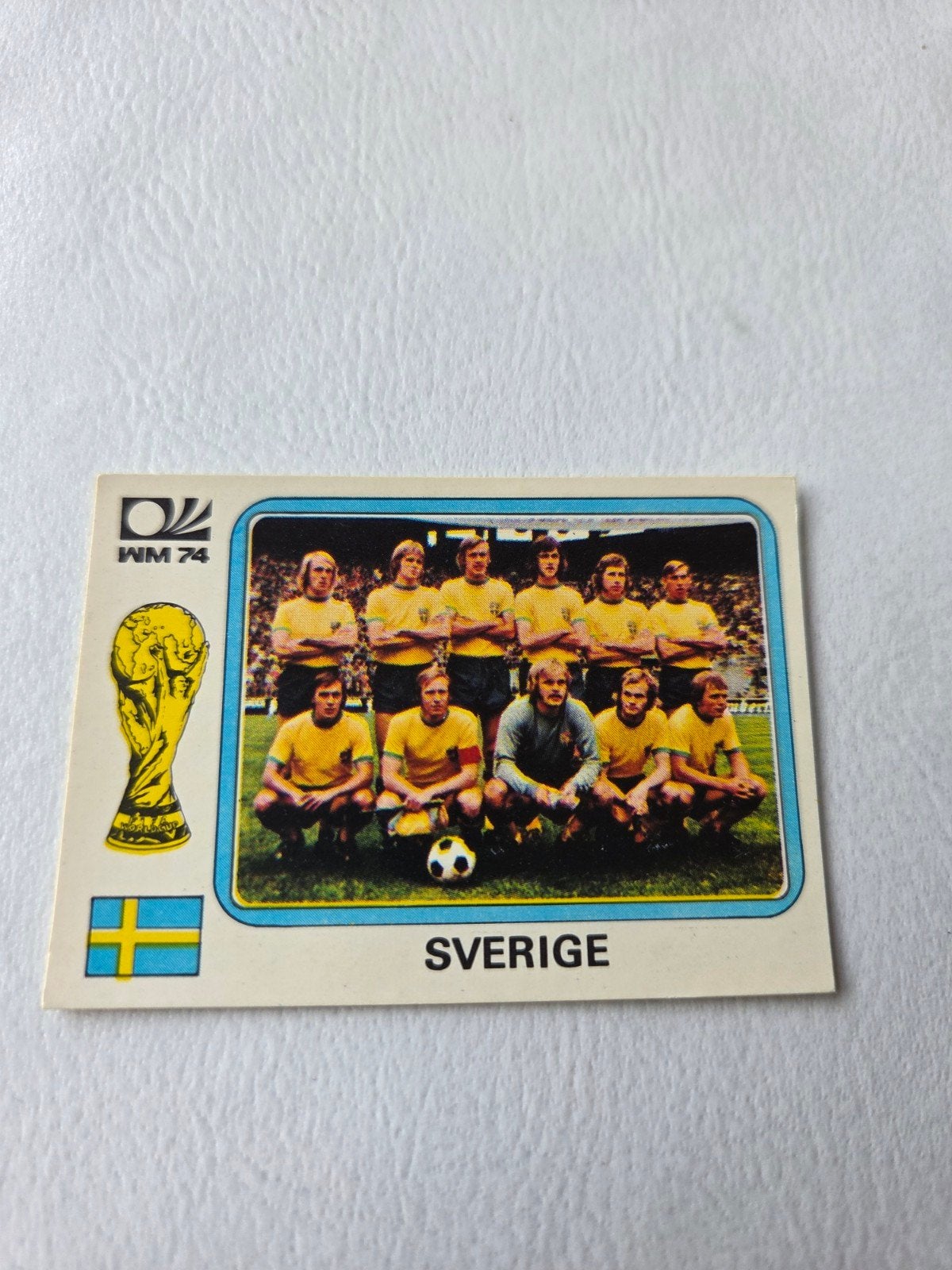 Panini WK 74, Ophalen of Verzenden, Zo goed als nieuw, Sticker