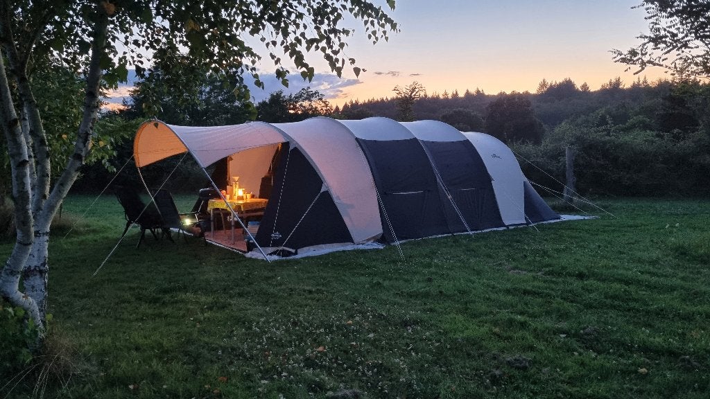 Obelink Trail 600 6 pers polykatoen tent in zeer goede staat, Ophalen, Zo goed als nieuw, Tot en met 6
