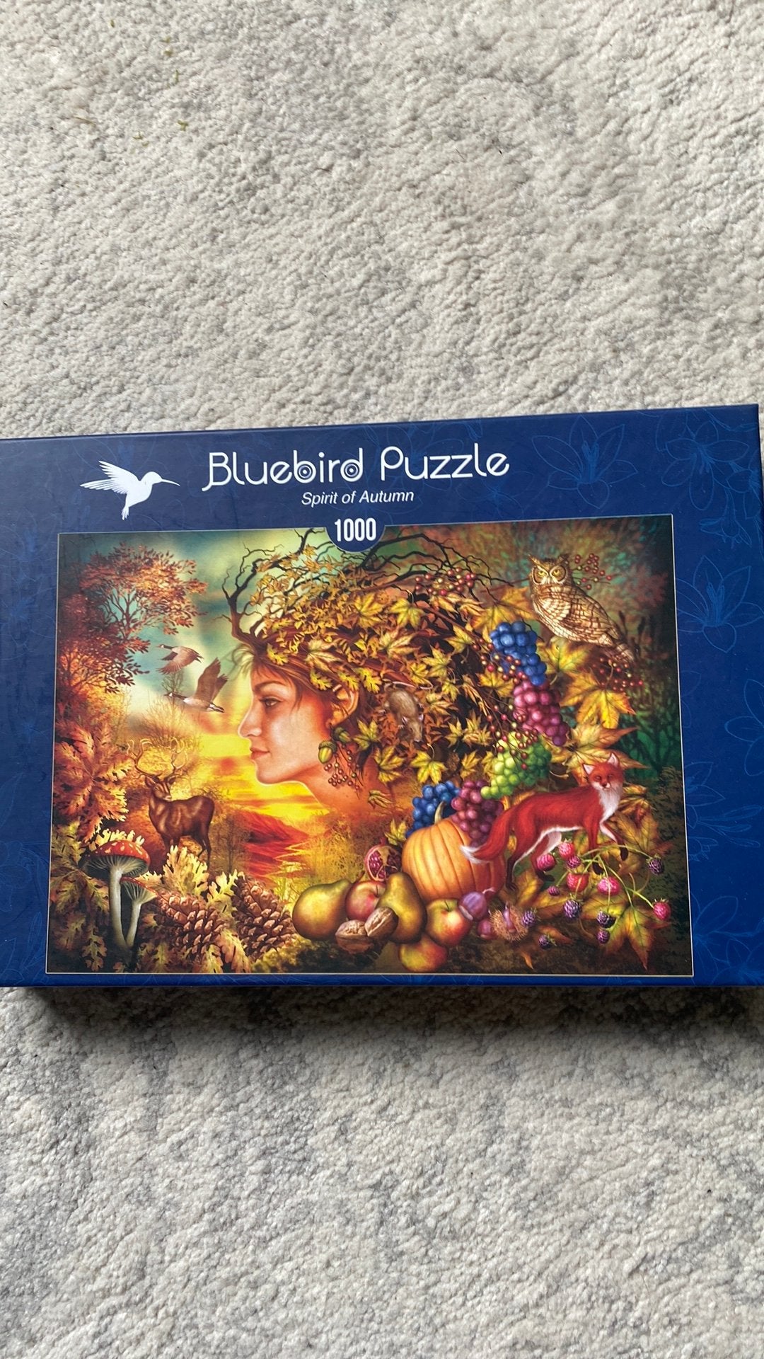 Bluebird puzzel, Ophalen of Verzenden, 500 t/m 1500 stukjes, Zo goed als nieuw, Legpuzzel