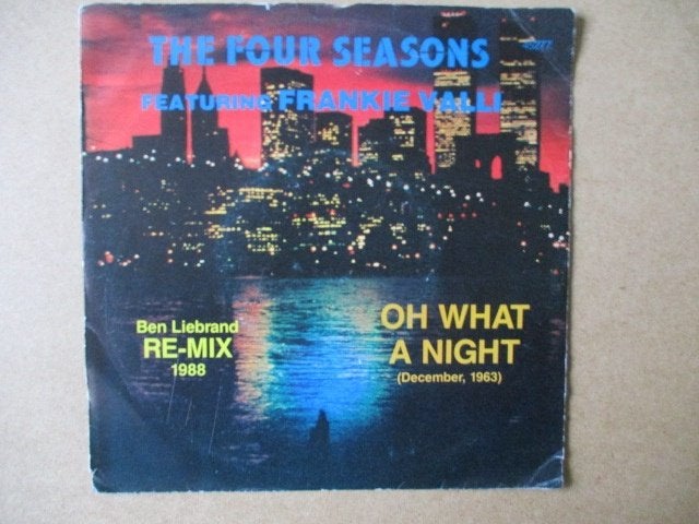 s2015 four seasons and frankie valli - oh what a night, Ophalen, Gebruikt, 7 inch, Overige genres