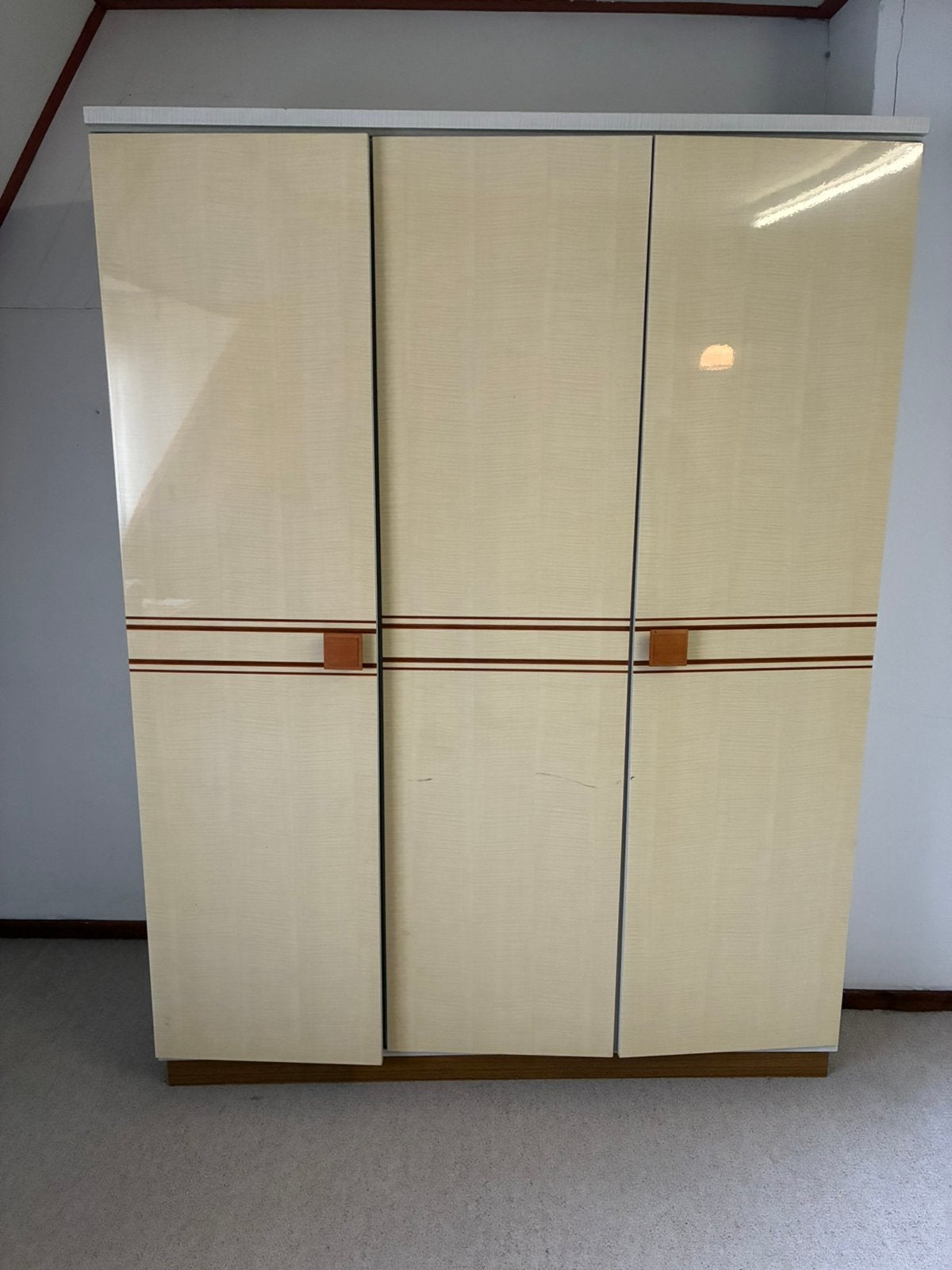 Vintage jaren 60 slaapkamer, Ophalen, Gebruikt, Tweepersoons, Vintage