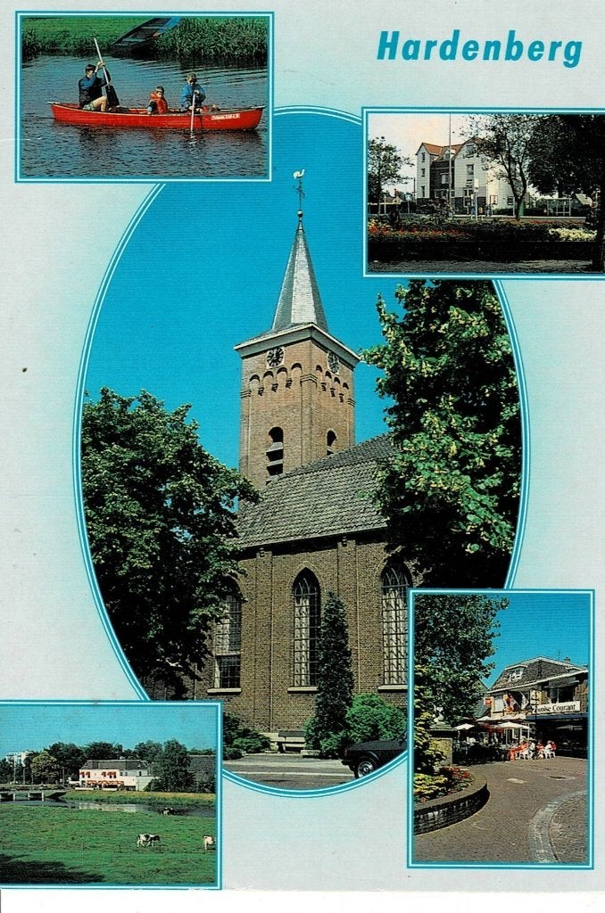 Hardenberg, Ophalen of Verzenden, Gelopen, Overijssel