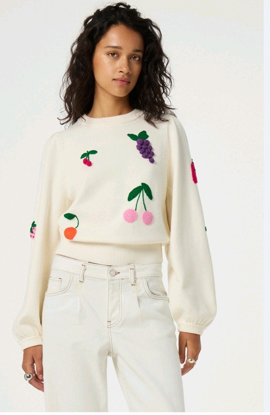 Fabienne Chapot Fruity pullover/ trui maat S *nieuw *, Fabienne Chapot, Ophalen of Verzenden, Nieuw, Maat 36 (S)