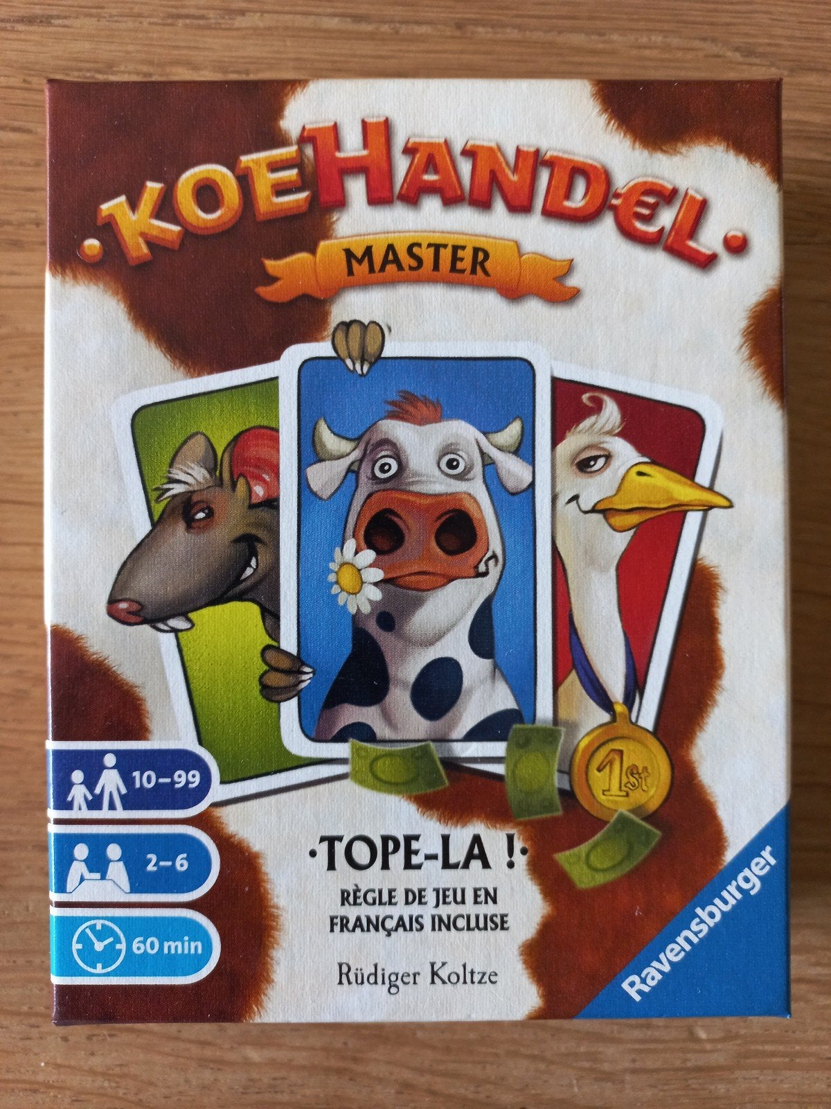 KOEHANDEL MASTER, kaartspel 2-6 spelers, NIEUWSTAAT!, Ophalen of Verzenden, Nieuw