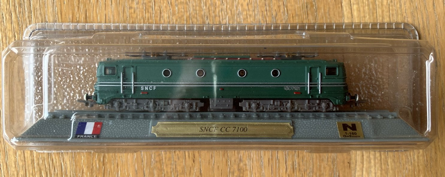 SNCF CC 7100 Locomotief - Dummy, Overige merken, Nieuw, Ophalen of Verzenden, Gelijkstroom