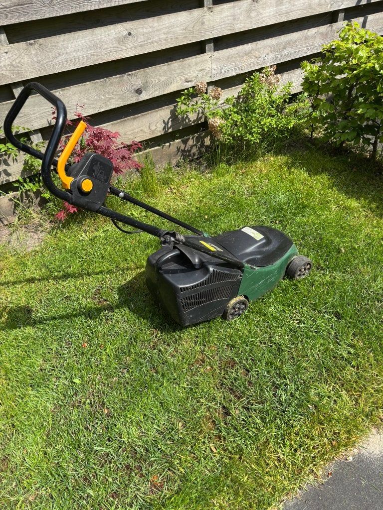 Elektrische Grasmaaier, Ophalen, Gebruikt, Elektrische grasmaaier, Elektrische starter
