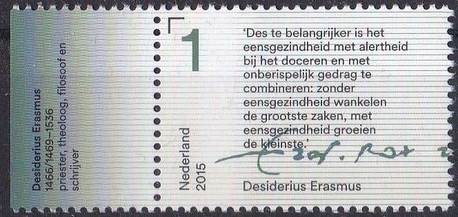 Desiderius Erasmus - tekstfragment - MNH - NVPH 3321, Verzenden, Na 1940, Postfris