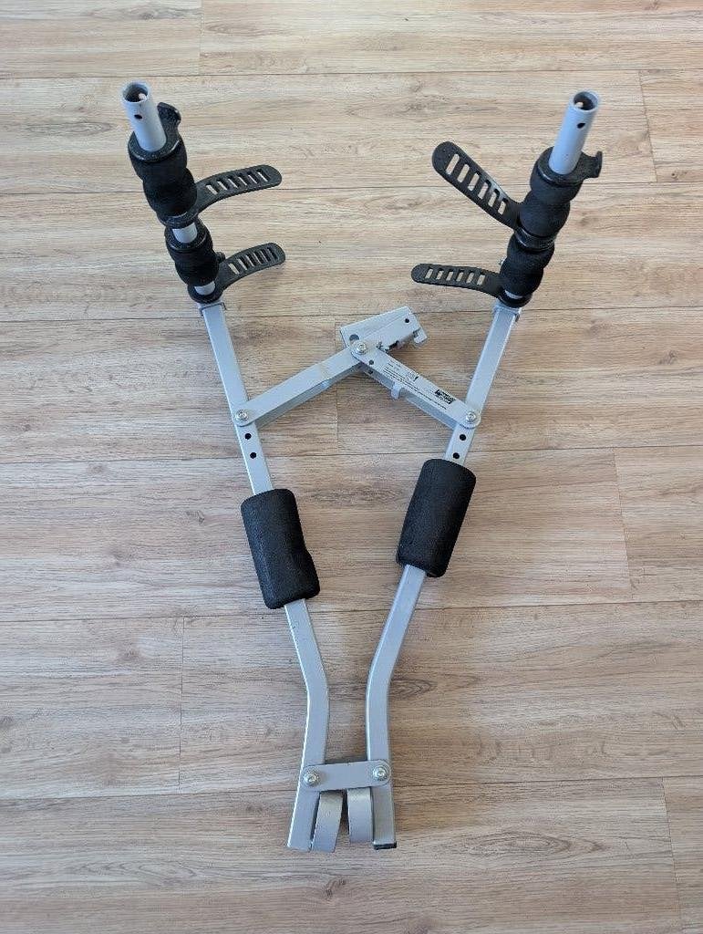 Trekhaak Fietsendrager voor 2 fietsen (Merk Pro User), Ophalen of Verzenden, 2 fietsen, Zo goed als nieuw, Trekhaakdrager