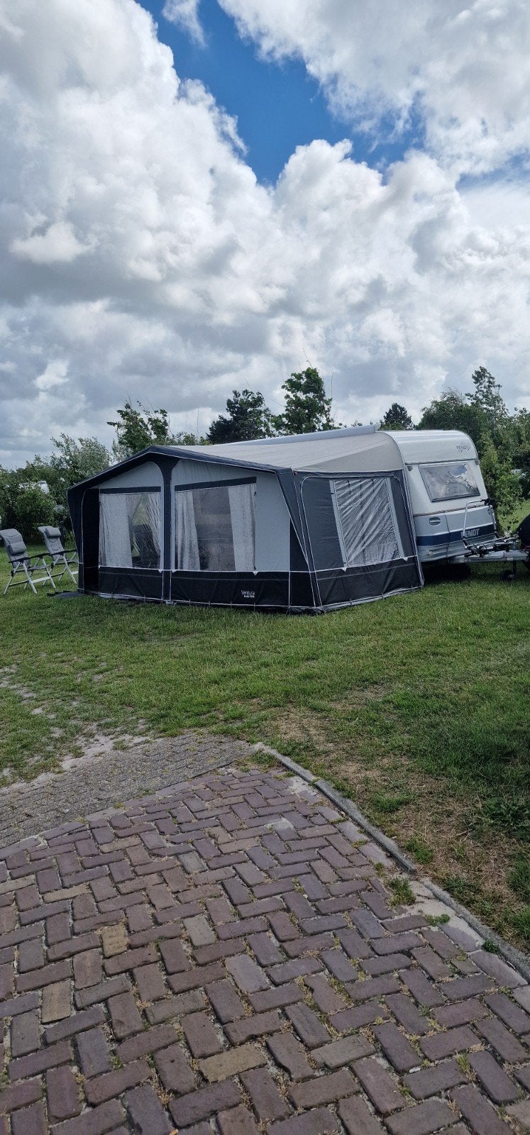 voortent issabella ventura pacific d250 g18 950, Ophalen, Zo goed als nieuw, Polyester, Overige merken