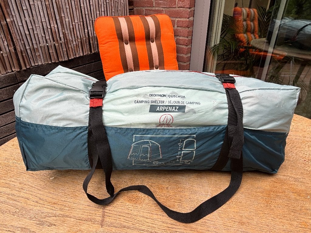 Decathlon Arpenaz Base partytent / camping shelter NIEUW, Ophalen, Partytent, Minder dan 4 meter, Nieuw