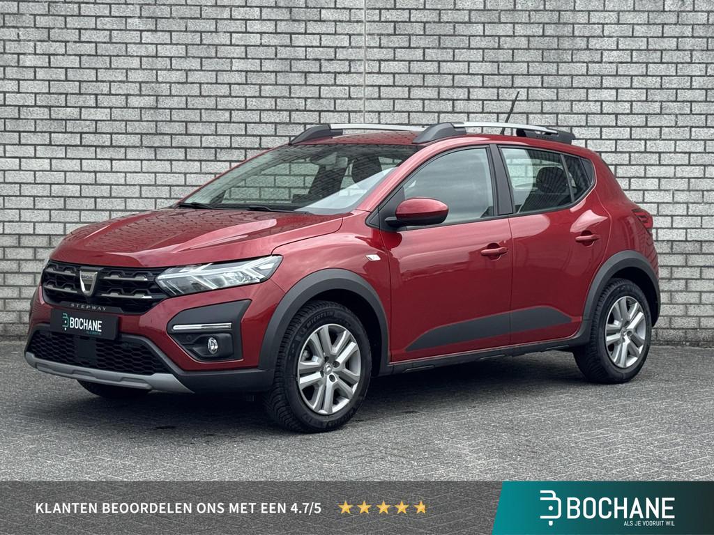 Dacia Sandero Stepway 1.0 TCe 90 Comfort | Automaat | All-Se, Auto's, Lichtsensor, Stof, Met garantie (alle), 91 pk