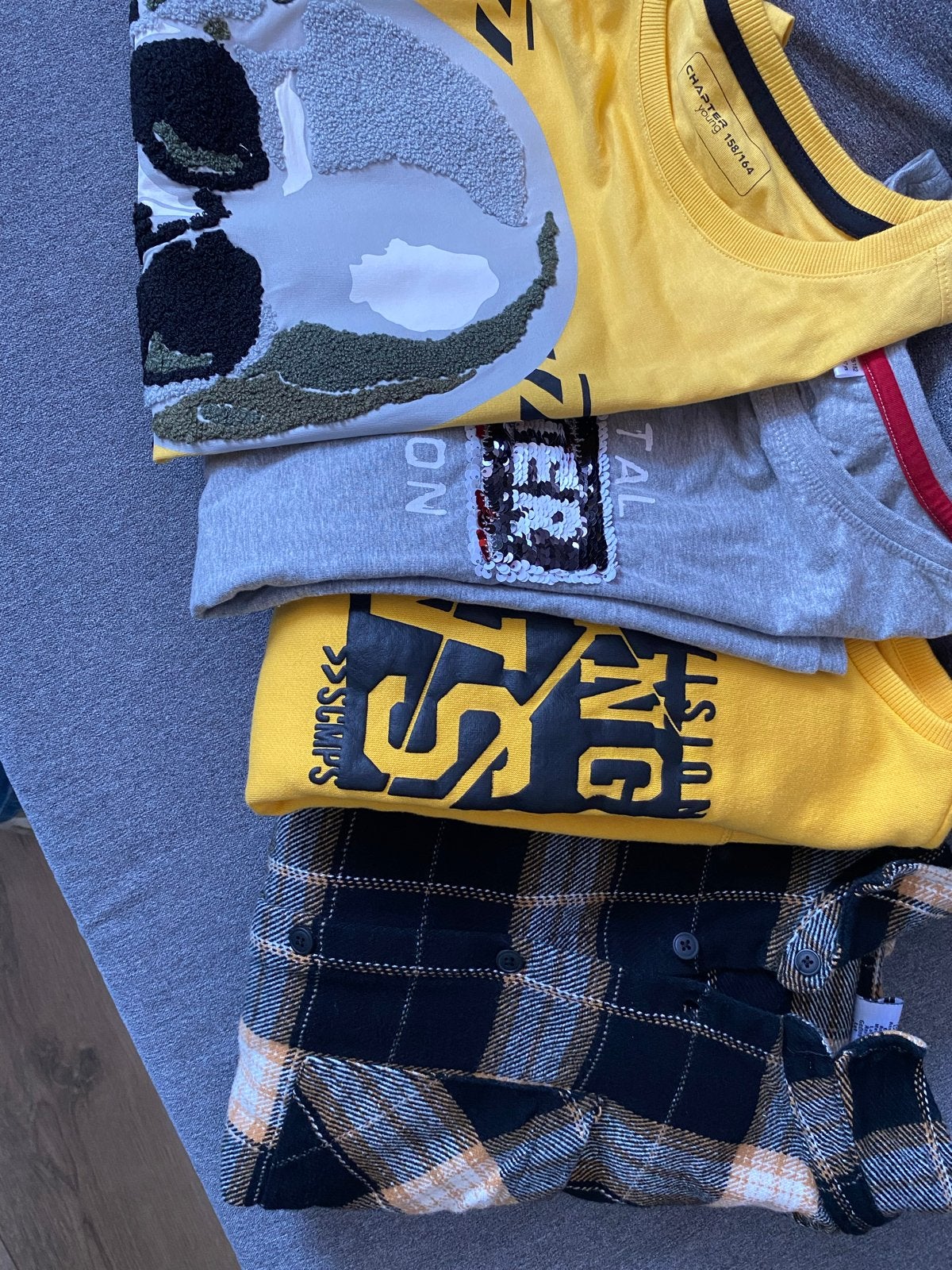 Jongenskleding pakket - 2x shirts, trui en blouse, Ophalen of Verzenden, Nieuw, Jongen