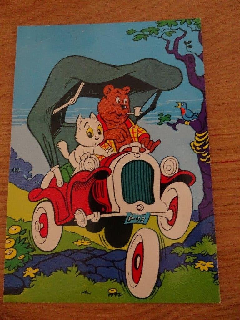Ansichtkaarten Tom Poes en O.B. Bommel, Verzamelen, Ophalen, 1960 tot 1980, Overige thema's