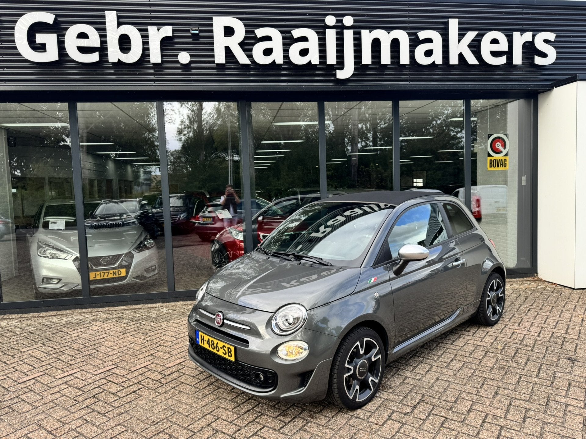 Fiat 500C 1.0 Hybrid Rockstar*Navi*ECC*Carplay*37.000km*, Auto's, Voorwielaandrijving, 12 maanden, Euro 6, 4 stoelen