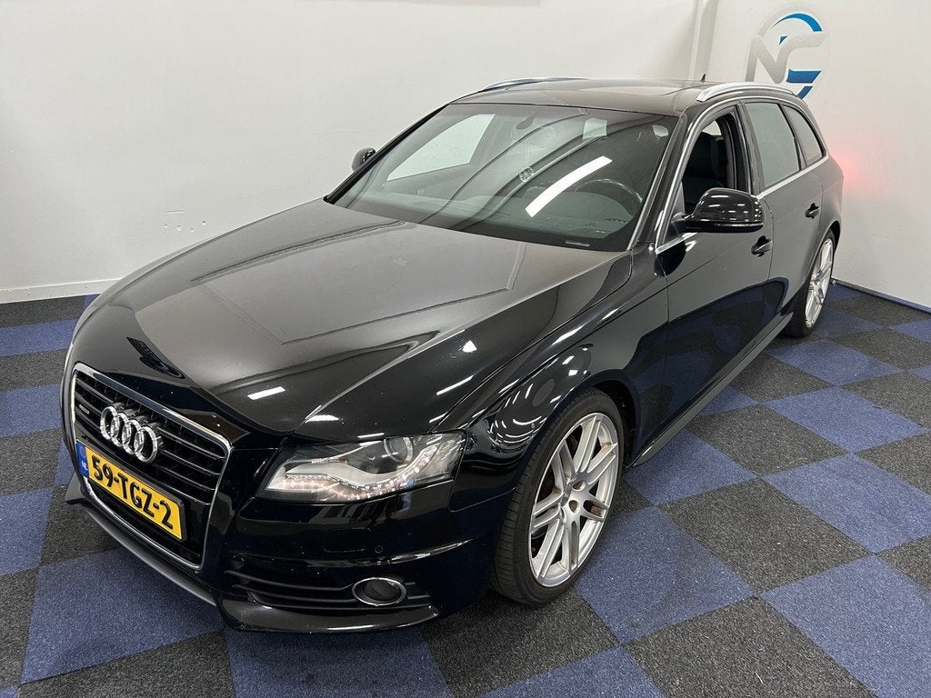 Audi A4 Avant 3.2 FSI quattro Pro Line / PANORAMADAK / NETTE, Auto's, Audi, Gebruikt, Zwart, 11 km/l, Handgeschakeld