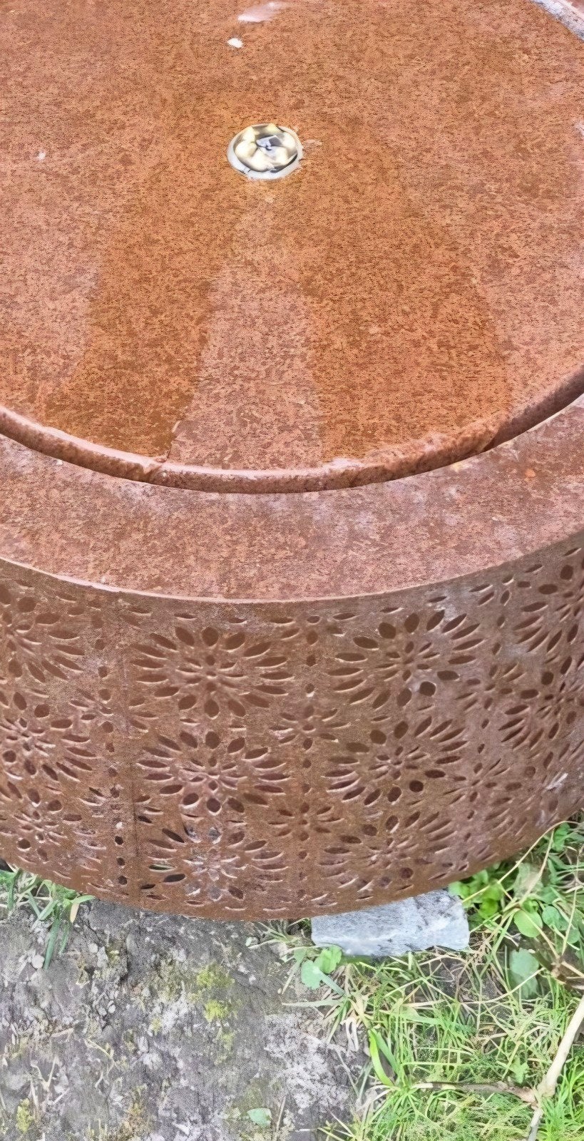 cortenstaal watertafel, Tuin en Terras, Ophalen, Nieuw, Gietijzer, Fontein