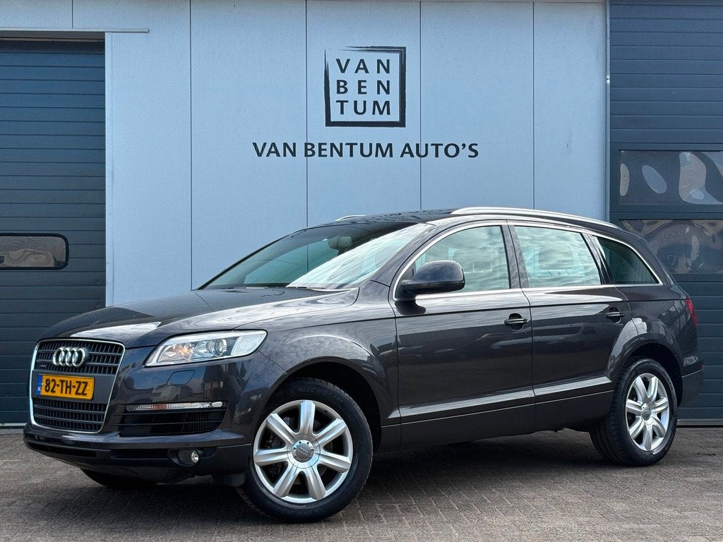 Audi Q7 3.0TDI 233pk Quattro Pro Line+ Pano Camera Navi Lede, Auto's, Audi, Automaat, Beige, 233 pk, Bedrijf