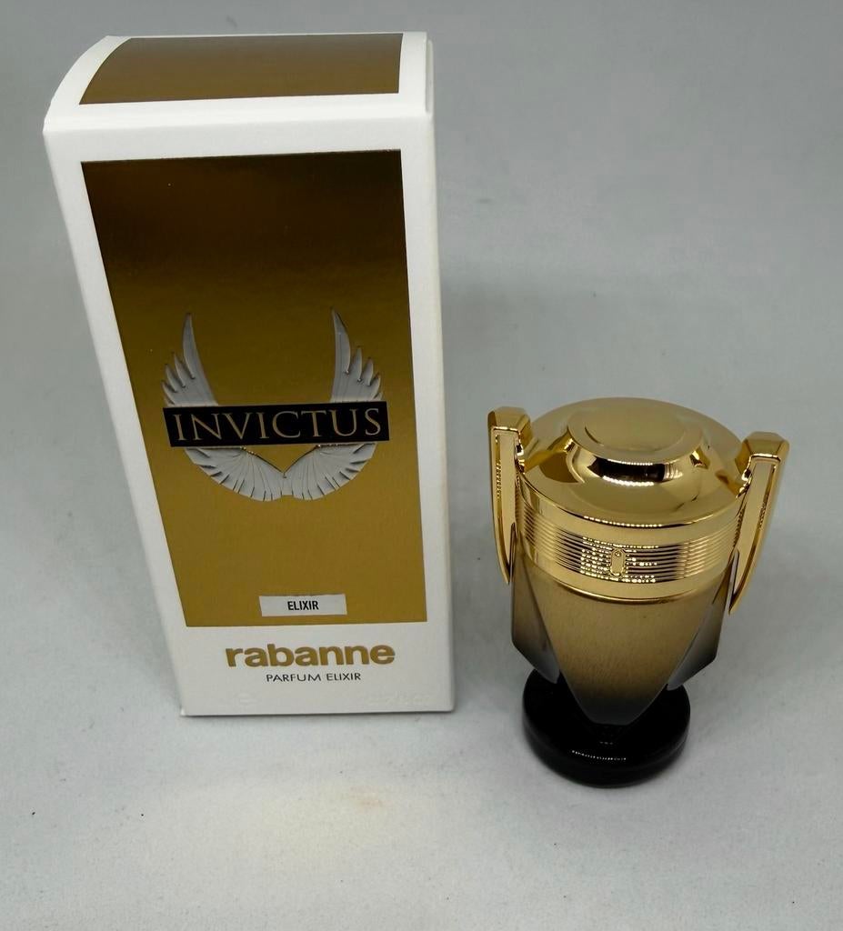 Nieuwe miniatuur Invictus Elixir Paco Rabanne parfum elixir, Verzenden, Nieuw, Miniatuur, Gevuld
