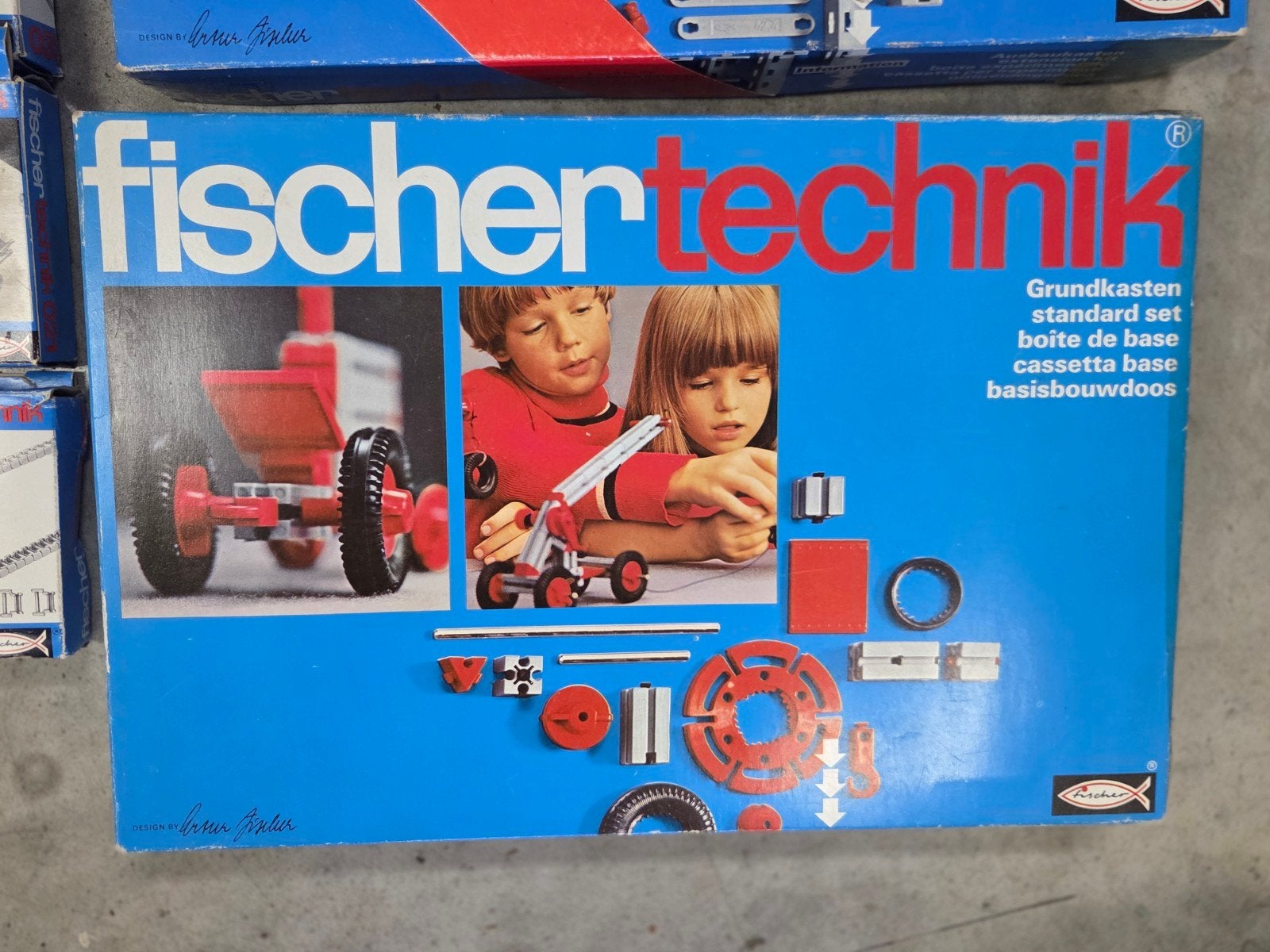 Fischer technik Statik & Grundkasten met extra sets, Ophalen of Verzenden, Gebruikt, Overige merken
