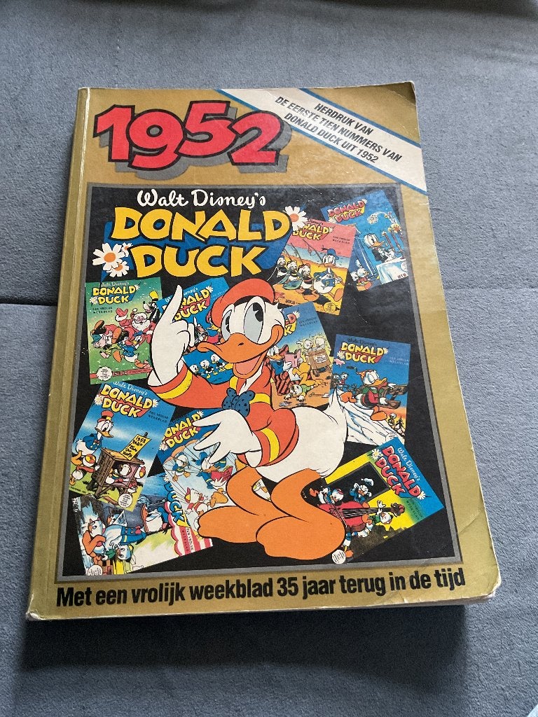 Donald Duck 1952, Eén stripboek, Ophalen of Verzenden, Gelezen