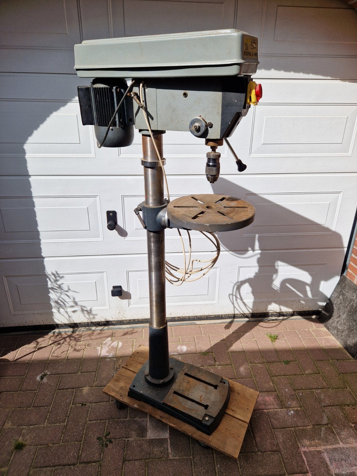 Huvema kolomboormachine HU 16 profi, Doe-het-zelf en Verbouw, Gereedschap | Boormachines, Ophalen, Gebruikt, 600 watt of meer