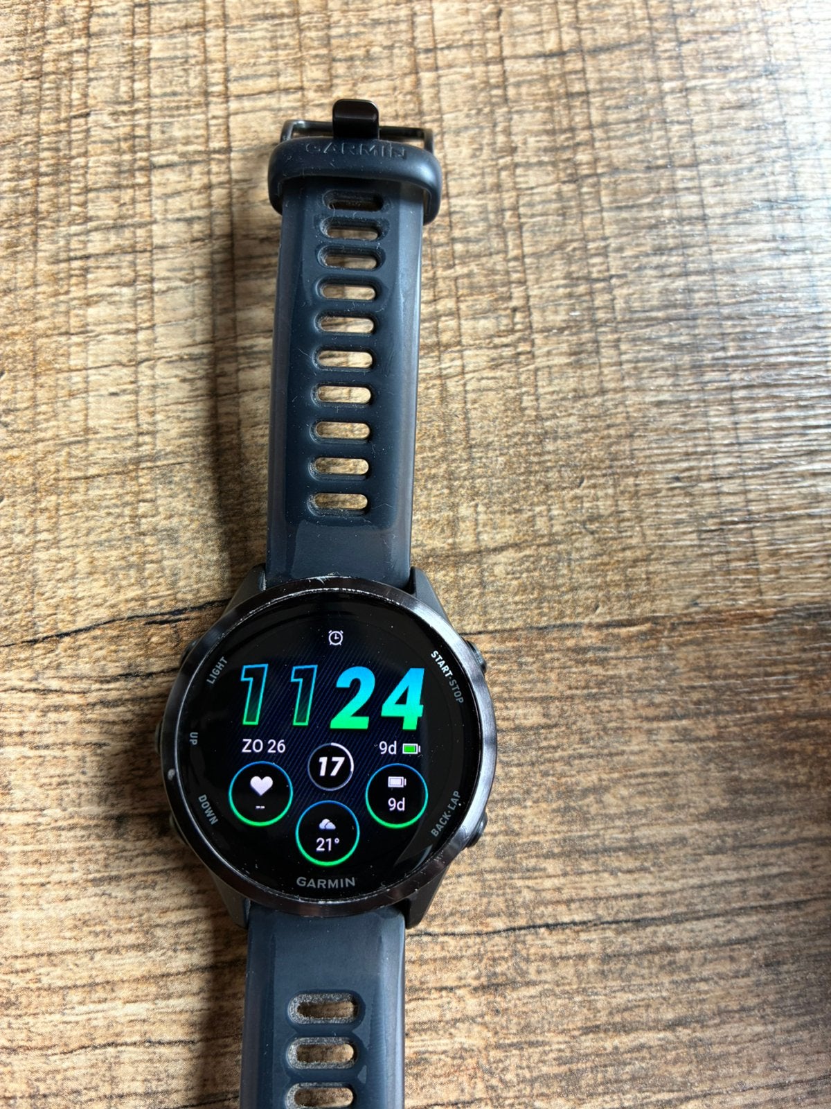 Garmin Foterunner 570 42mm, Verzenden, Zo goed als nieuw, Zwart, Android
